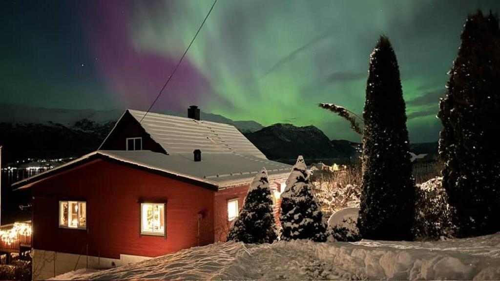Το Casa Hauge - Fjord View τον χειμώνα