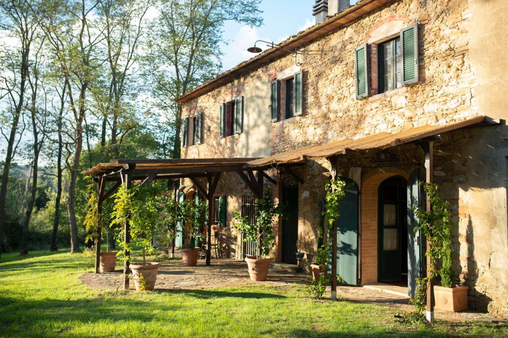 Zahrada ubytování Podere Dolce Sonno