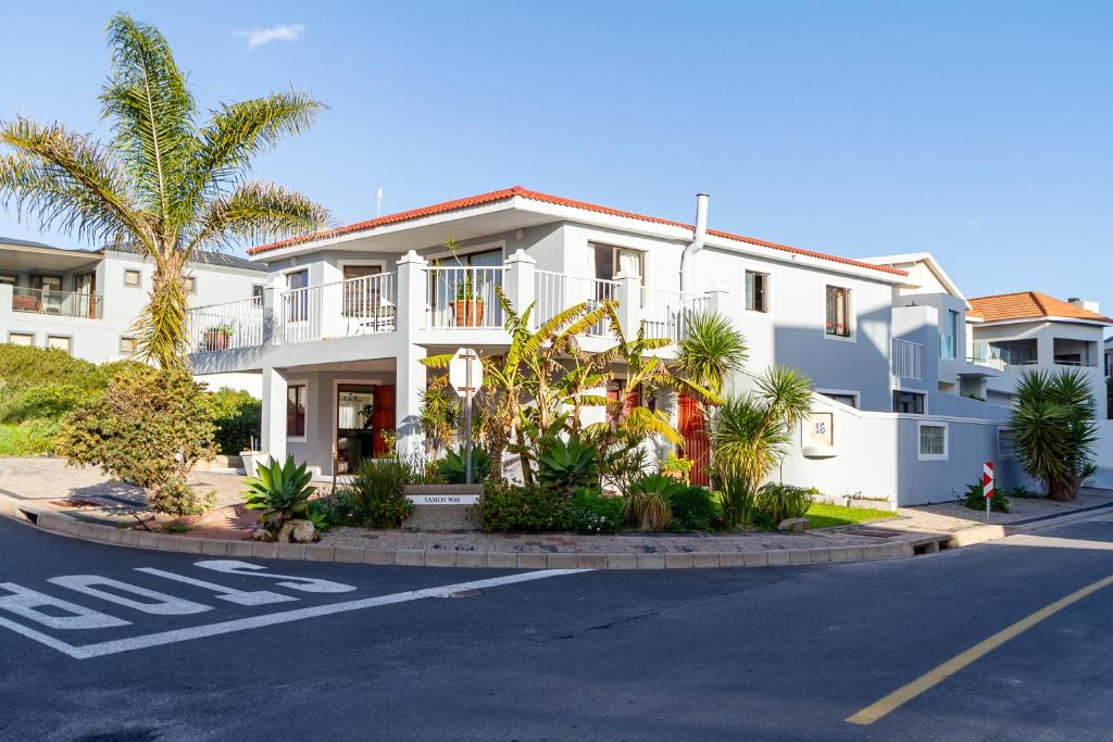 Bygningen som feriehuset ligger i