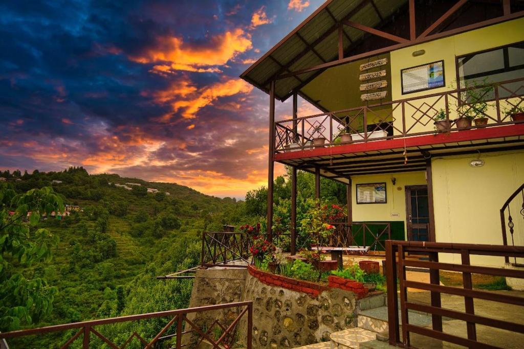 Příroda nedaleko prázdninového domu