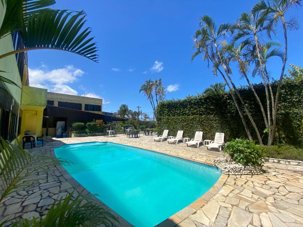 Bazén v ubytování Piscina e Mar PousadaH nebo v jeho okolí