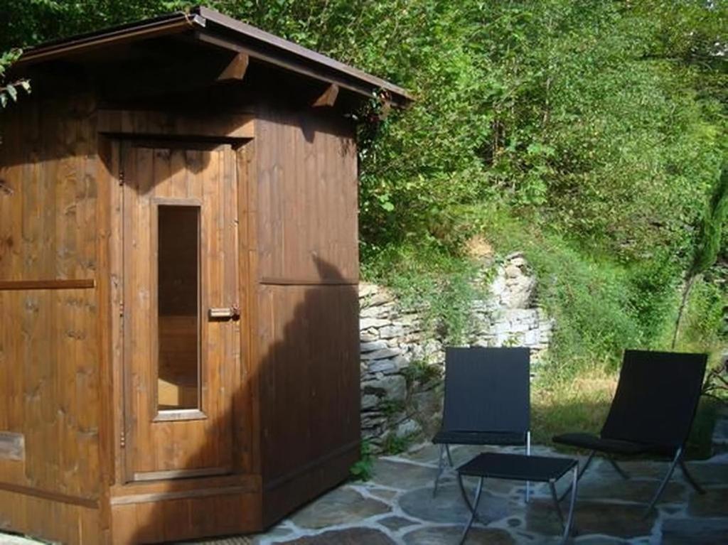 Zahrada ubytování Top Rustico Mit Aussenwhirlpool Beheizt Und Sauna