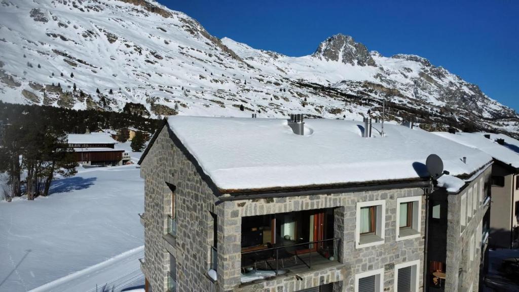 Nespecifikovaný výhled na hory nebo výhled na hory při pohledu z apartmánu