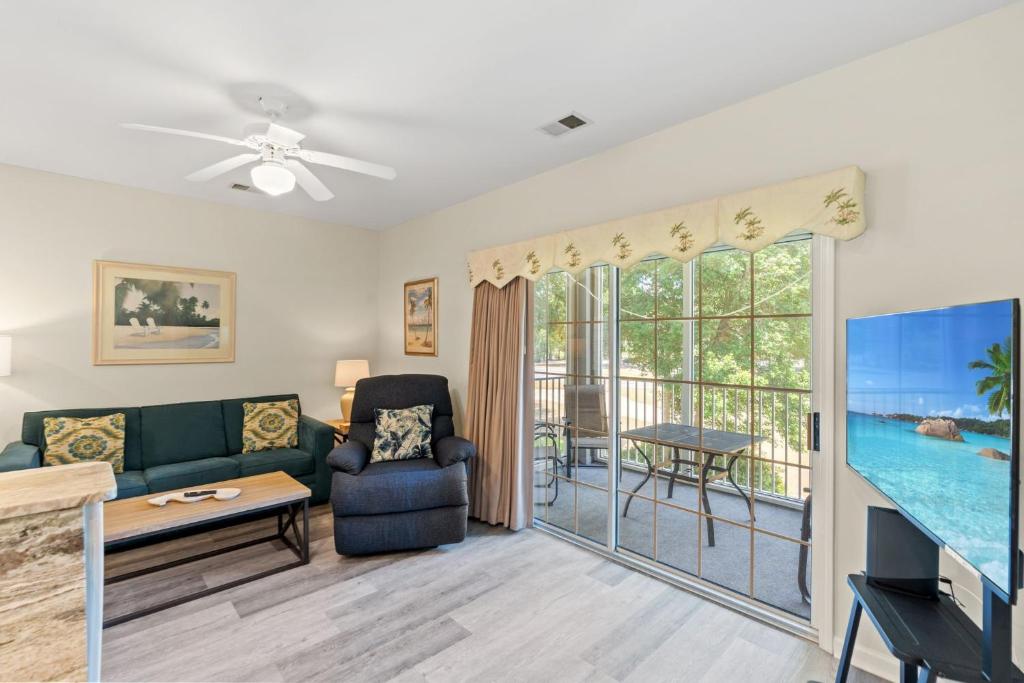 Posezení v ubytování Royal Poste Unit 3203