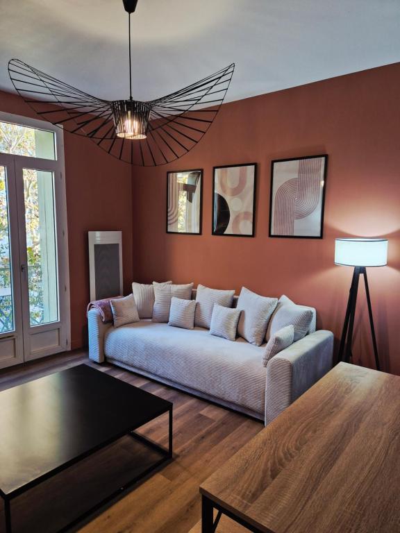 Χώρος καθιστικού στο Studio, centre-ville Narbonne