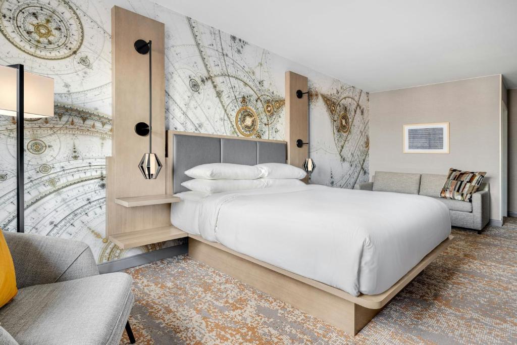 Chicago Marriott Midway - Executive Suite Mit Kingsize-Bett