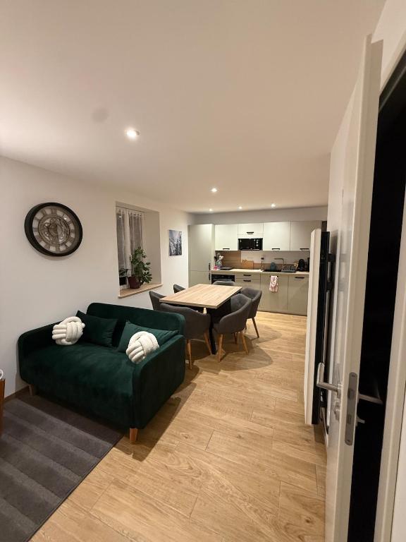 Η κουζίνα ή μικρή κουζίνα στο Le Nid des Sapins