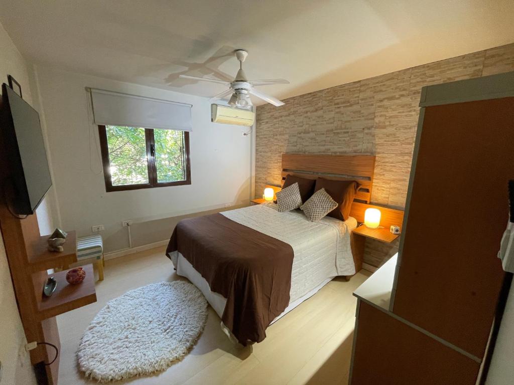 Postel nebo postele na pokoji v ubytování Lysa Paraná