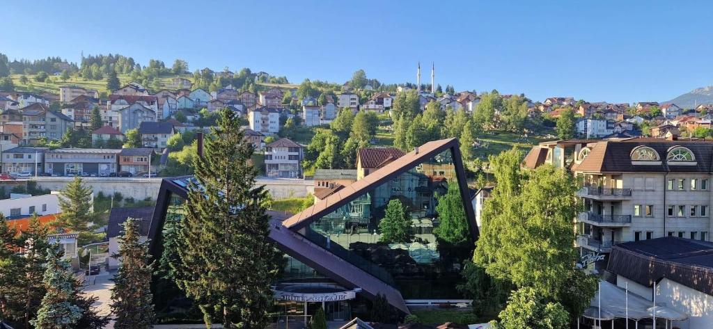 Γενική άποψη της πόλης Rožaje ή θέα της πόλης από  αυτό το ξενοδοχείο