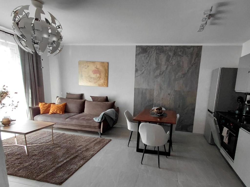 Posezení v ubytování Apartament-Sweet Night