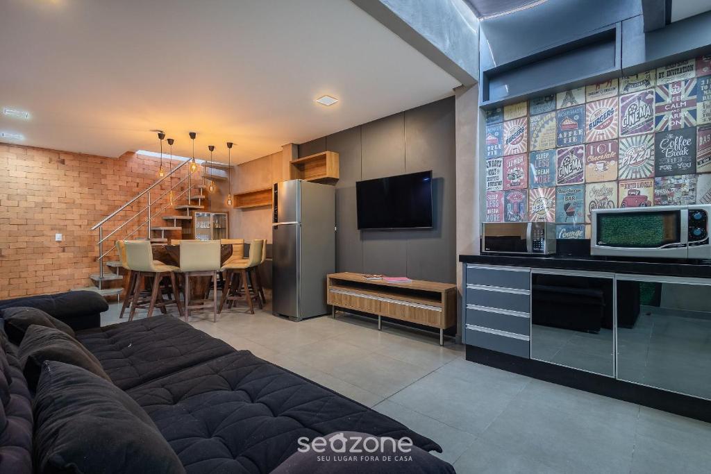 Μια τηλεόραση ή/και κέντρο ψυχαγωγίας στο Casa c/ Churrasqueira a 550 m da Praia PDD0572