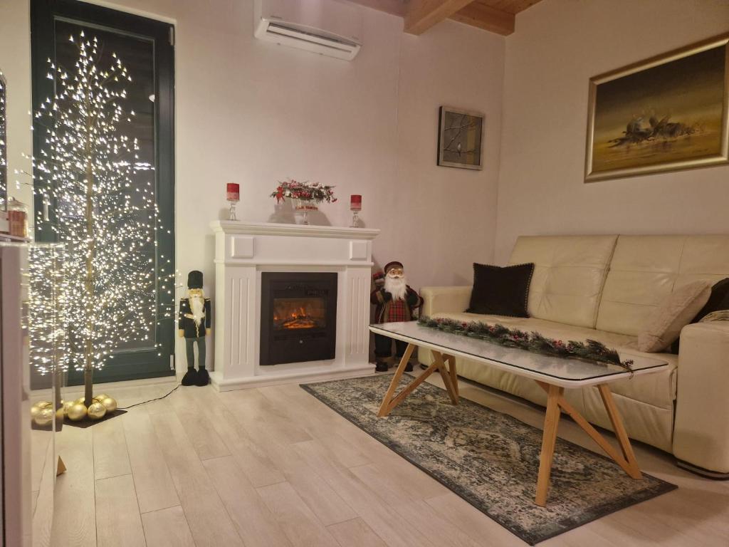 Posezení v ubytování Didov san