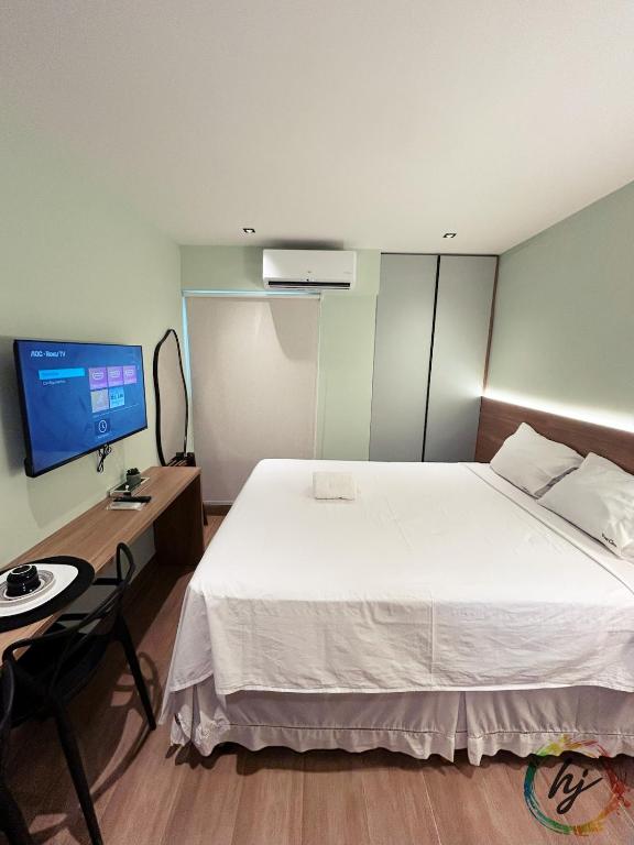 Postel nebo postele na pokoji v ubytování Mares 403