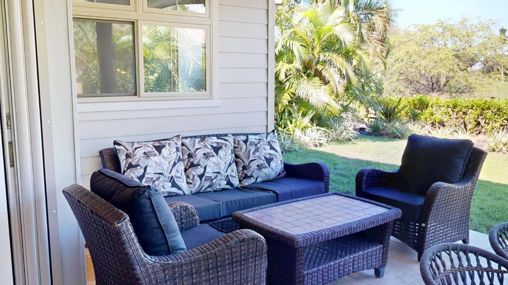 Istumisnurk majutusasutuses PiH: Dancing Honu Walk to the Beach Bikes and Beach Gear