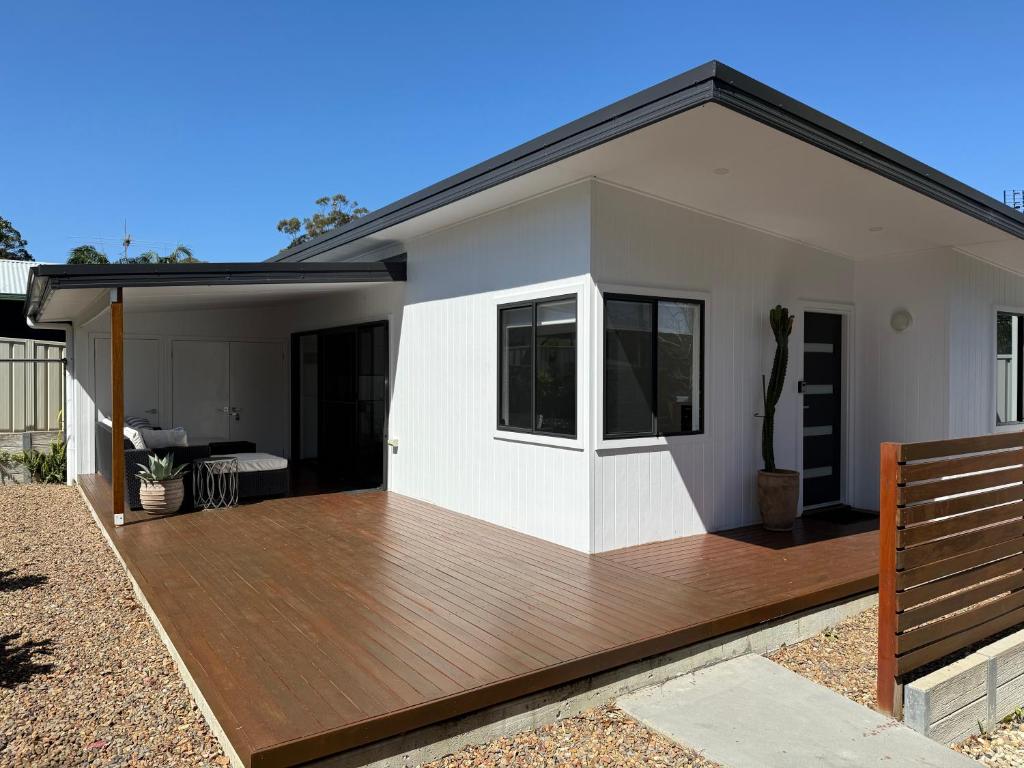 Μπαλκόνι ή βεράντα στο Kahibah Guesthouse