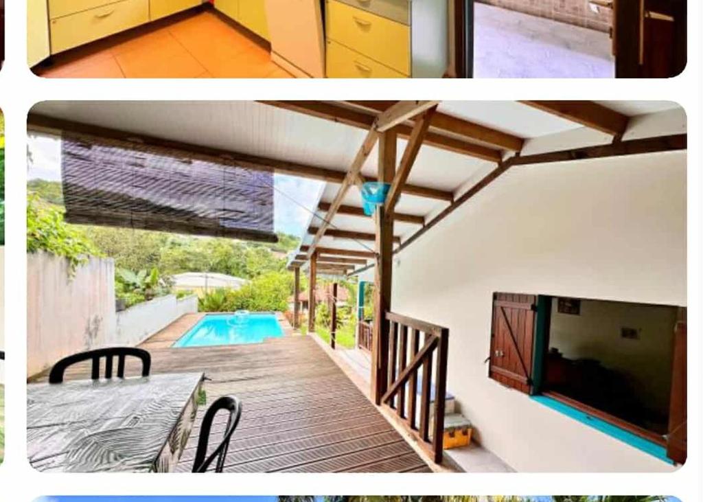 Πισίνα στο ή κοντά στο Kay Thaleya Chez l'habitant aux Trois Ilets