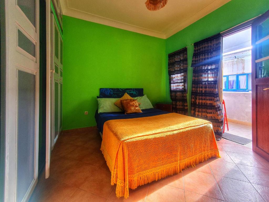 Cama o camas de una habitación en Ocean Hideaway - Sea View