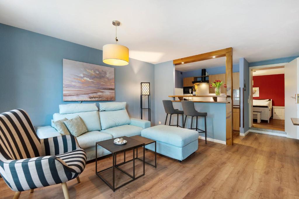 Et opholdsområde på Landhaus Ostseeblick Fewo 7 -