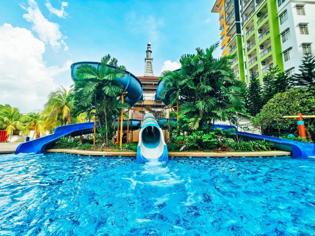 Swimmingpoolen hos eller tæt på Bayou Lagoon Waterpark