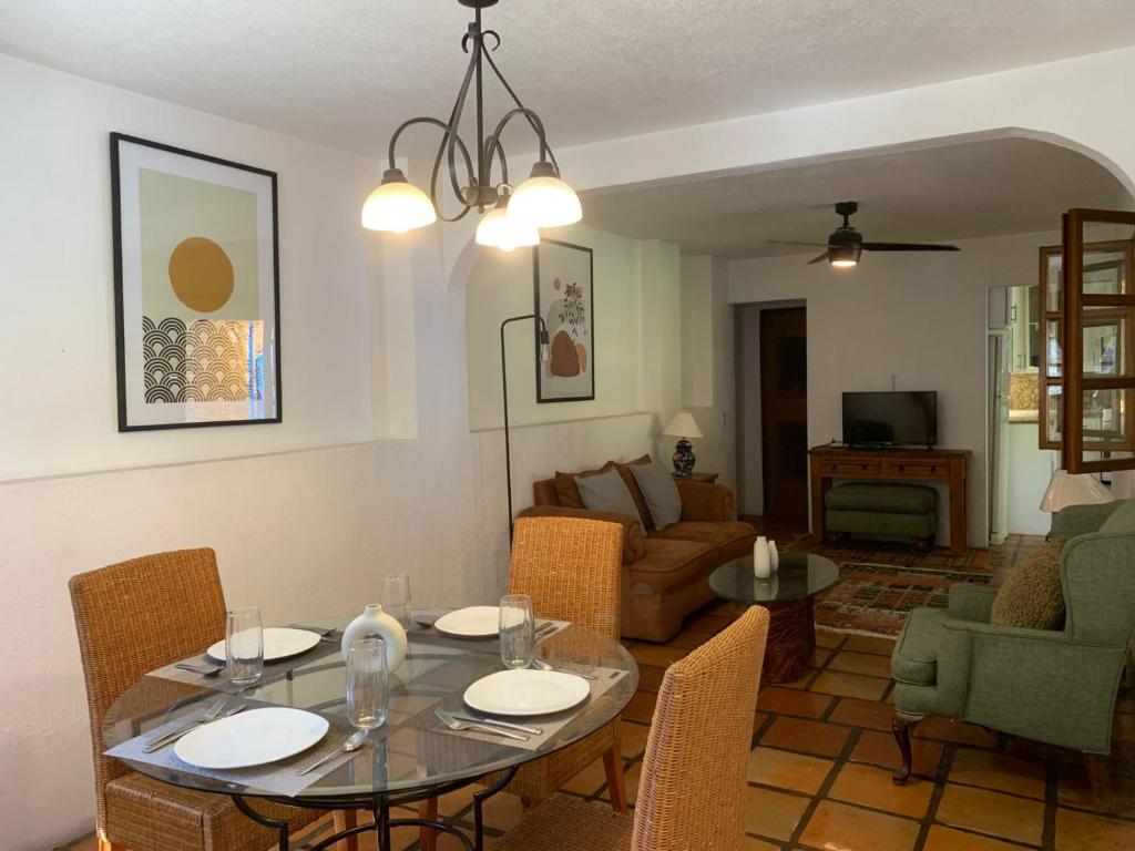 Posezení v ubytování Casa Hidalgo Hideaway