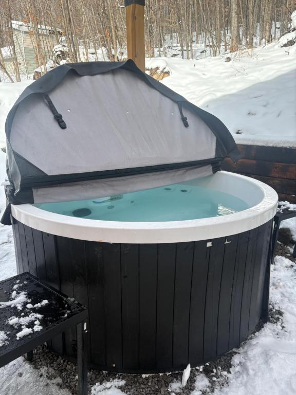 CardiffCozy Log Cabin with Lake Access的相册照片