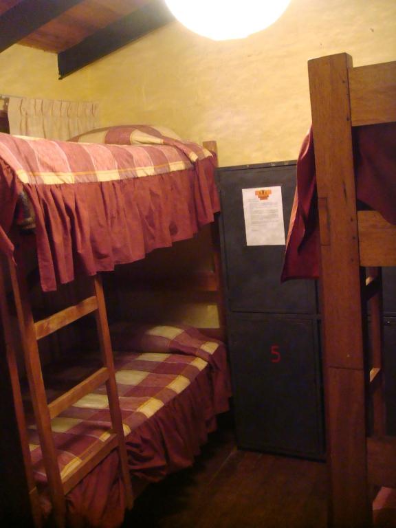 Voodi või voodid majutusasutuse Samay Wasi Hostel I toas