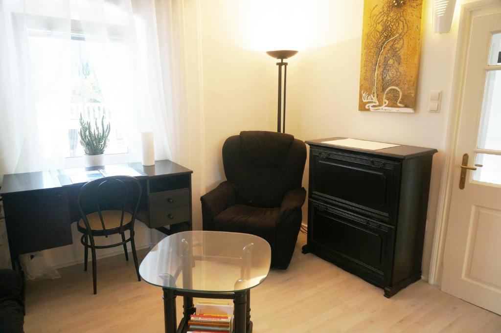 Część wypoczynkowa w obiekcie Roomantic Apartments