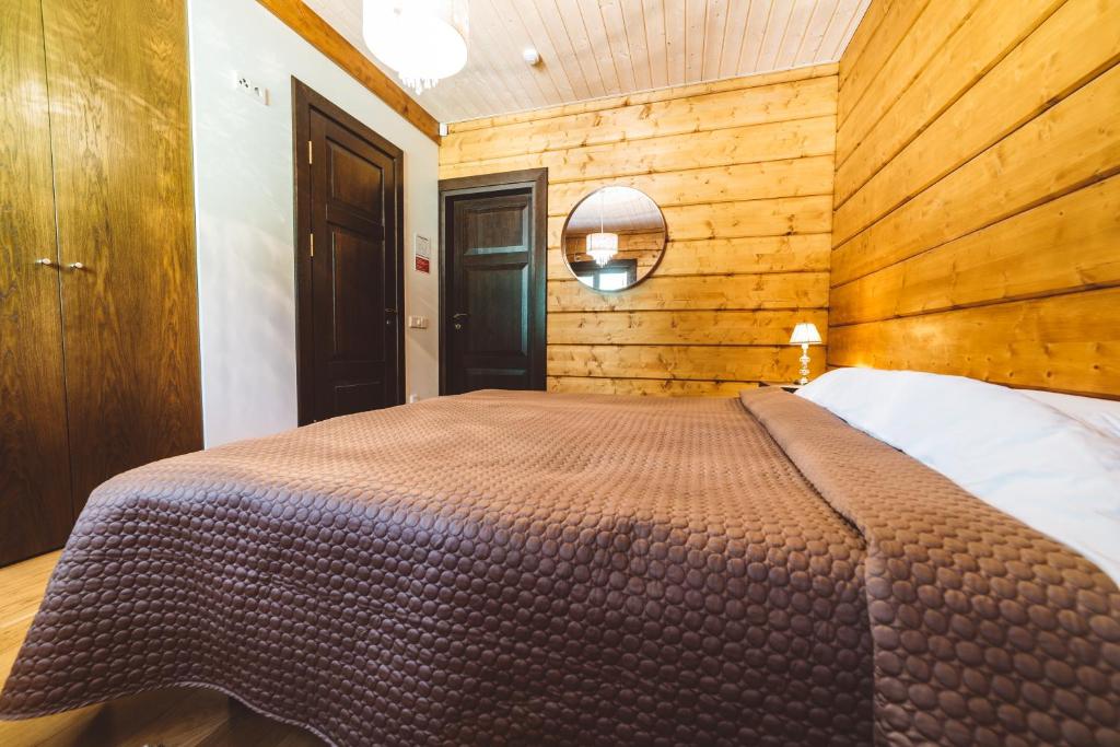 Postel nebo postele na pokoji v ubytování Rannatamme Villa