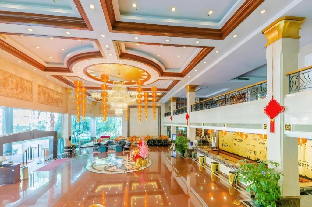 Χώρος καθιστικού στο Fenggang Gladden Hotel