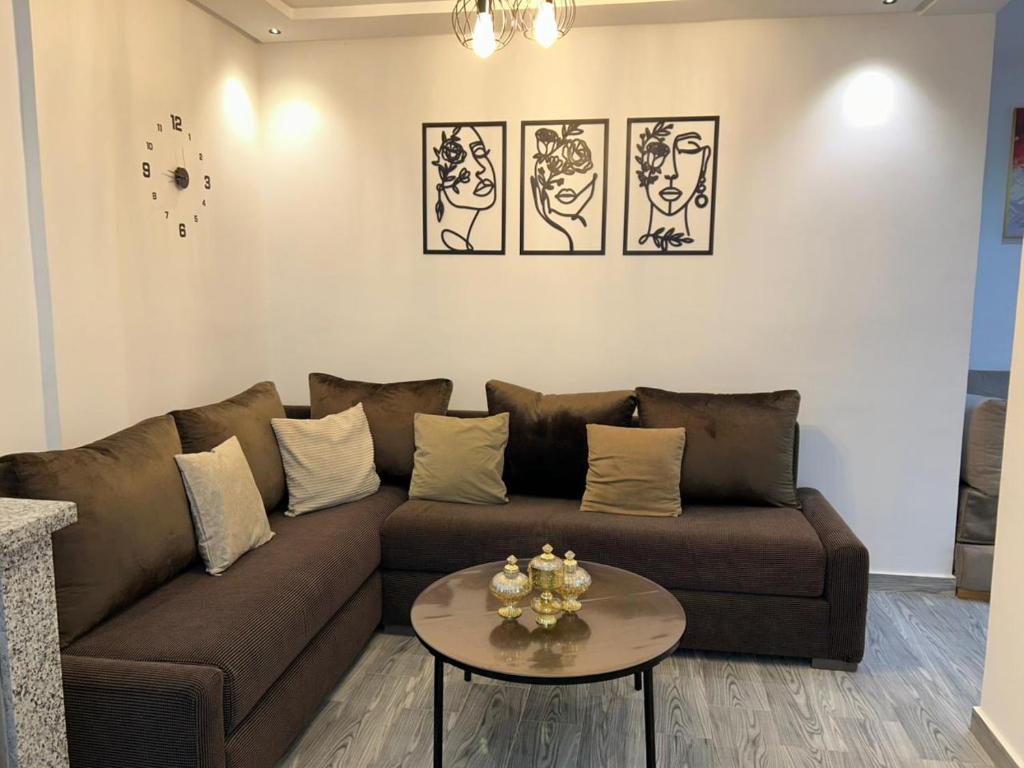 Χώρος καθιστικού στο Sidi ifni hébergement