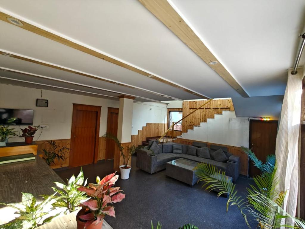 Posezení v ubytování Rose Garden