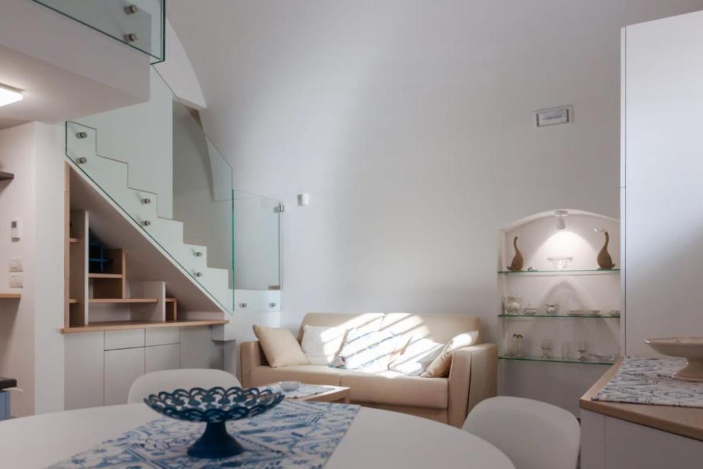 Χώρος καθιστικού στο Casa di zia Nunzia