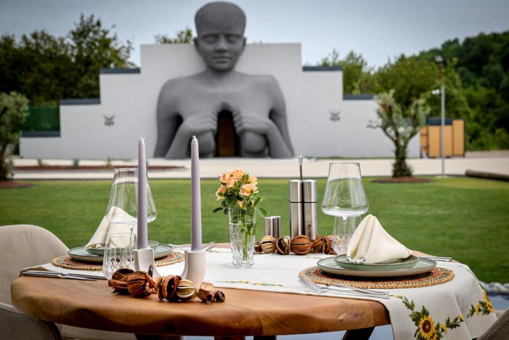 Zahrada ubytování Hunza Longevity