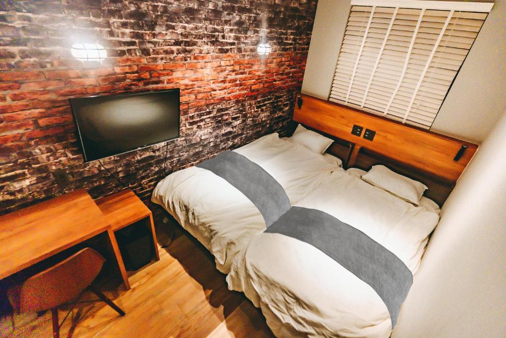 Postel nebo postele na pokoji v ubytování KAJAhause