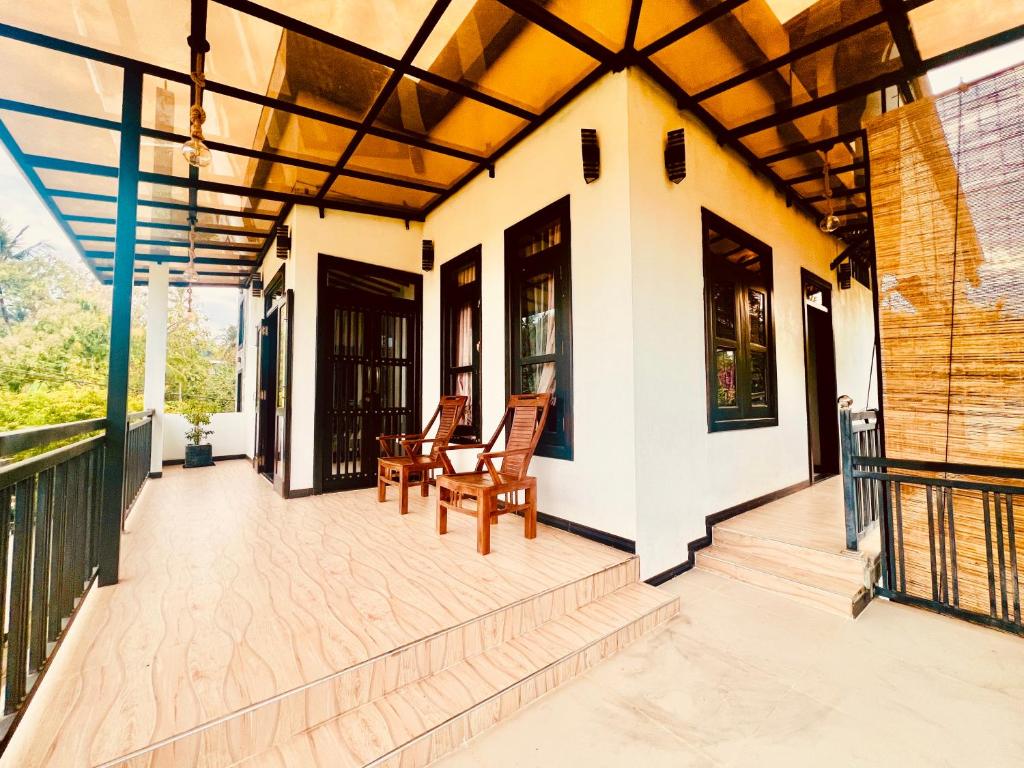 Μπαλκόνι ή βεράντα στο Meadow View Villa