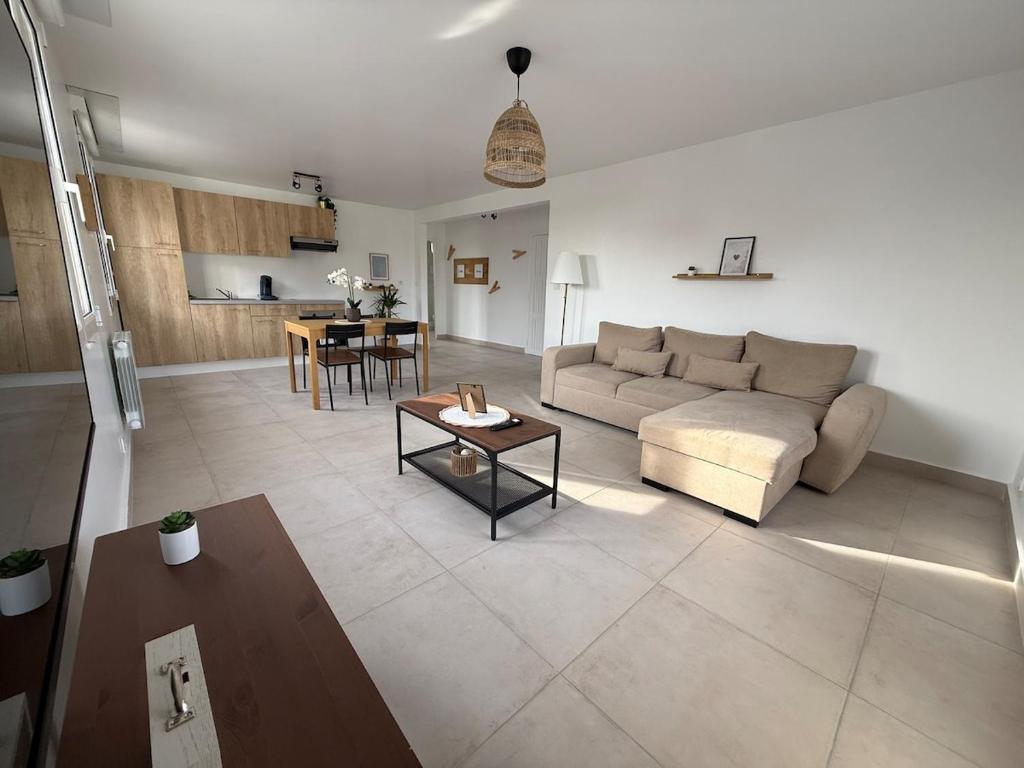 Nhà bếp/bếp nhỏ tại Superbe Luxury T3 proche Paris & Disneyland