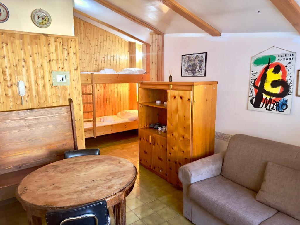 Posezení v ubytování Casa Vacanze Montane