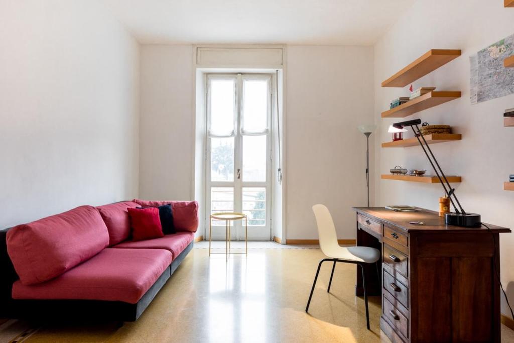 Χώρος καθιστικού στο Spacious apartment