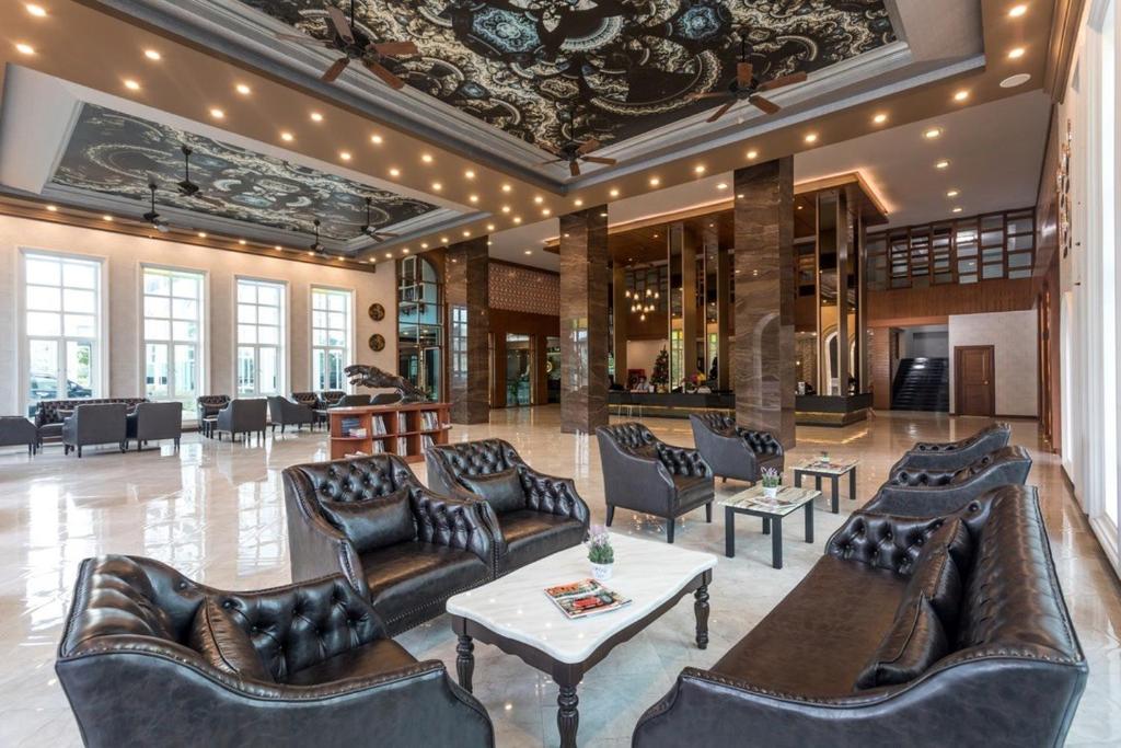 Χώρος καθιστικού στο Le Erawan Phang Nga Hotel