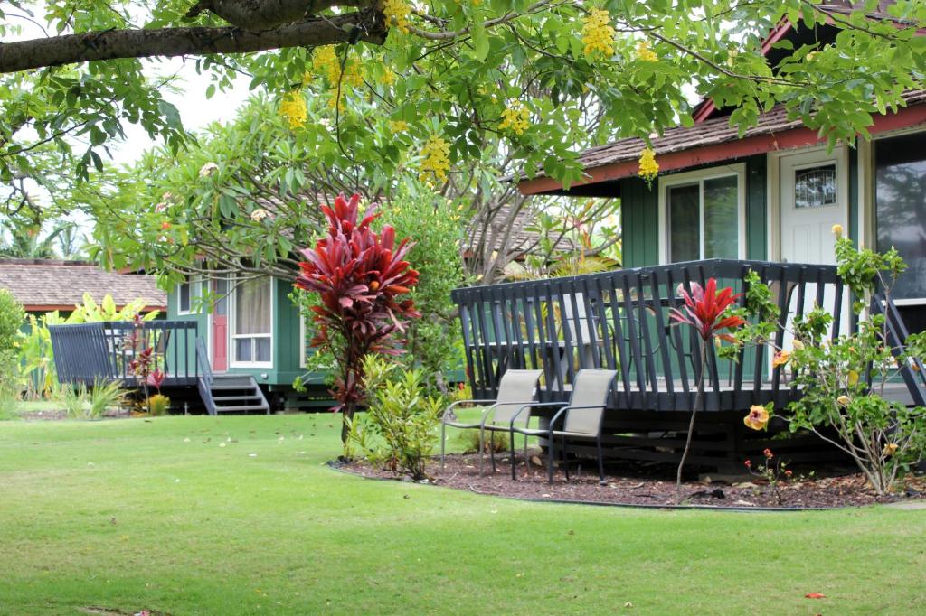 Zahrada ubytování Nona Lani Cottages
