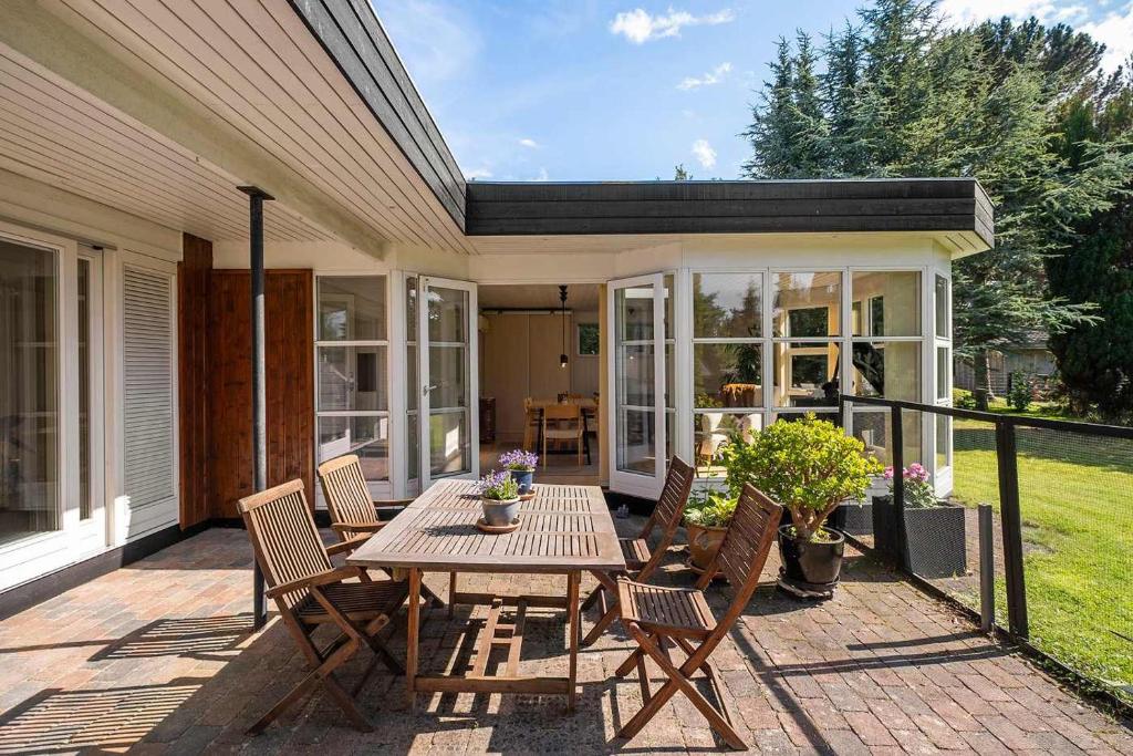 Zahrada ubytování Summerhouse in Gilleje