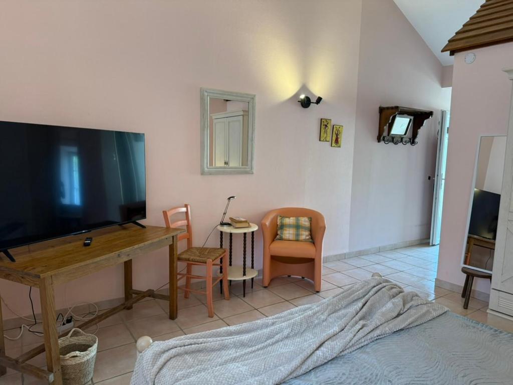 Domaine du Thie - Chambre Double Avec Vue Sur Jardin