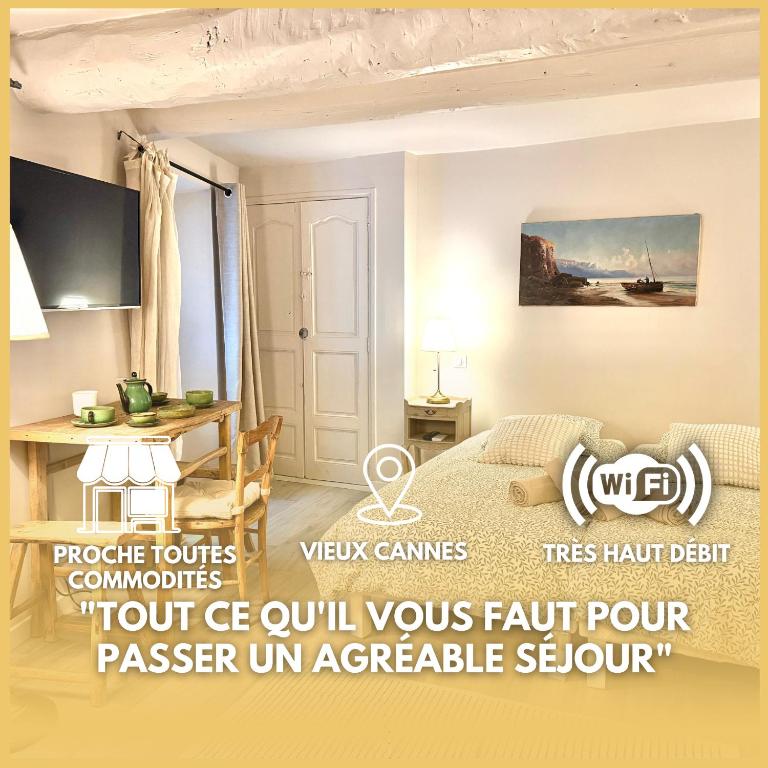 Le charmant studio - Suquet - Cannes