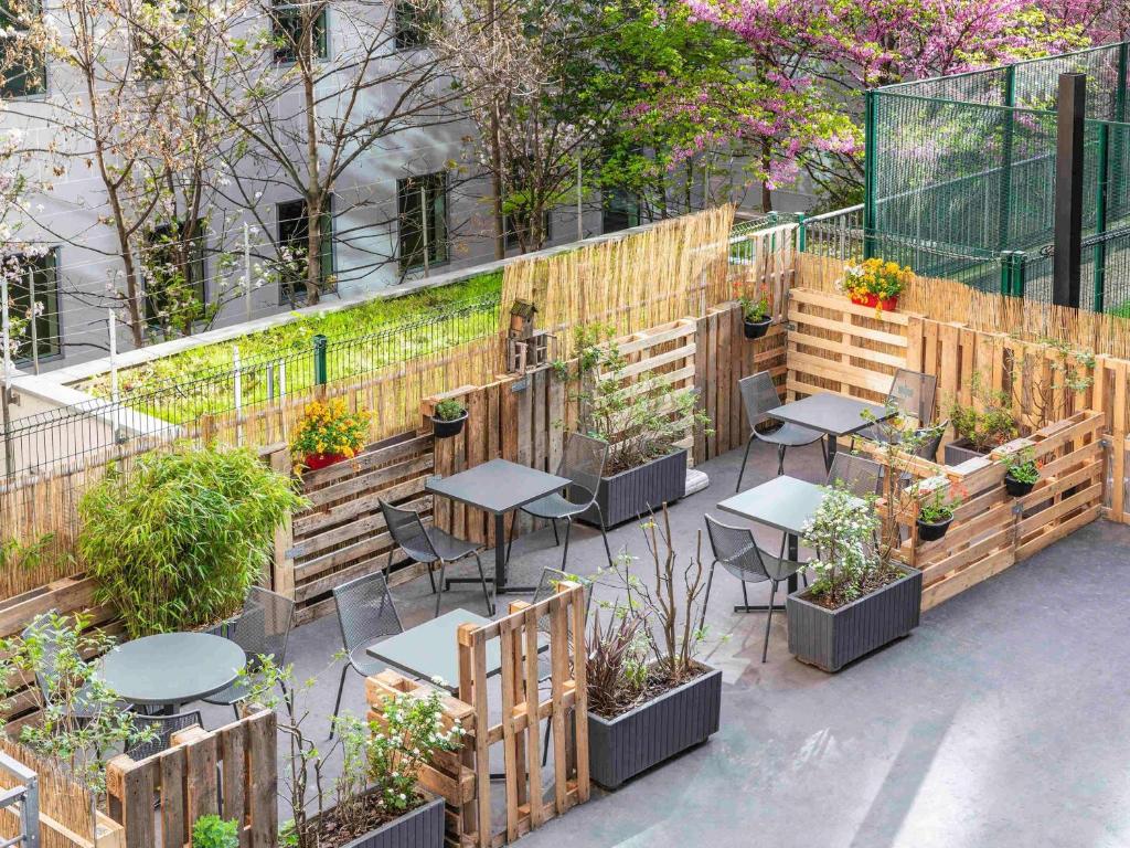 Zahrada ubytování ibis budget Paris Porte de Vincennes