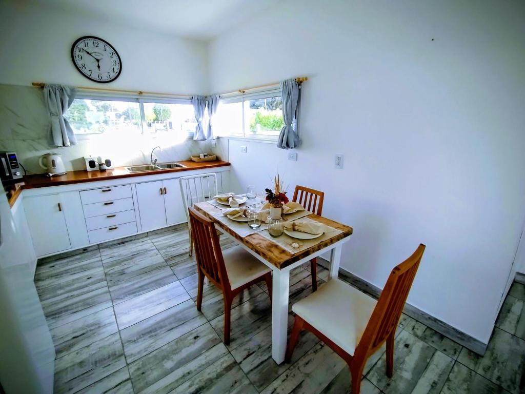 Küche/Küchenzeile in der Unterkunft Casa con Jardín Las Marías 2