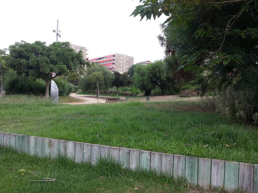 A garden outside Complex Vicor