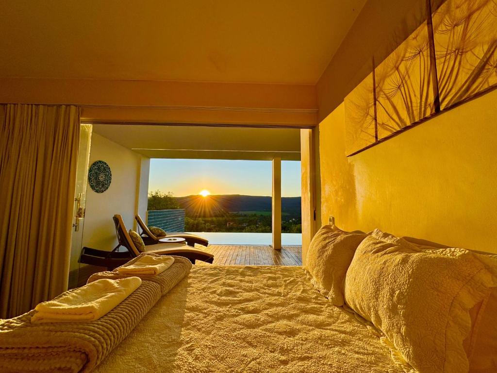 Postel nebo postele na pokoji v ubytování Pousada Hari - ar condicionado e piscina