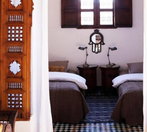 Dar Seffarine - Habitación Doble O Gemela Con Baño