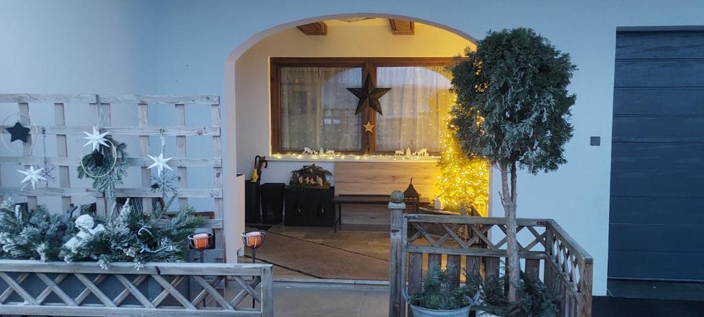 Balkón nebo terasa v ubytování Abis Ferienwohnung Salzkammergut