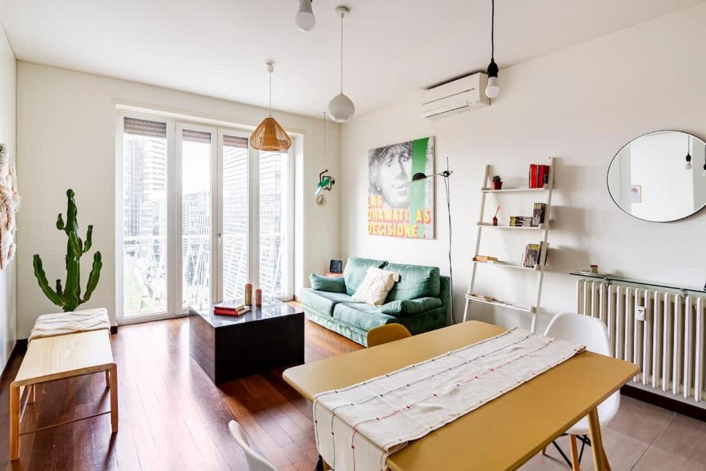 Χώρος καθιστικού στο Amazing view exclusive 9th floor apartment